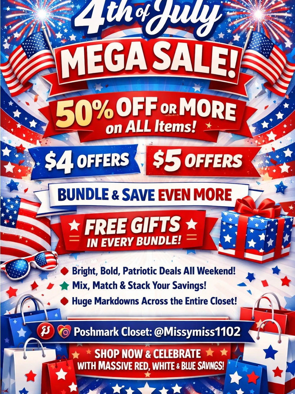 4th of July Mega Sale